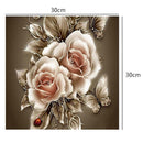 5D Diamond Painting Rose Butterfly Full Drill DIY Cross Stitch Home Decor