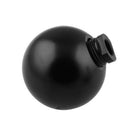 Car Manual Gear Shift Round Ball Knob Shifter Lever Head Aluminum Alloy Black