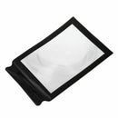 A4 Full Page 3x Magnifier Sheet Large Magnifying Glass Book Reading Aid Len
