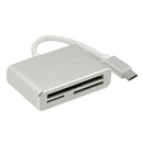 Type-C3.0 High Speed Card Reader Type-C To CF/SD/TF Card Multi-Drive Letter