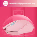 Colorful Lovely Backlight Mouse Laptop Desktop Gaming Mice Pink for Home Office