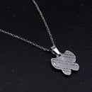 Lady Sensitive Thermo Mood Color Change Butterfly Pendant Necklace Bridal Charm