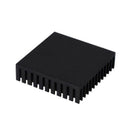 40x40x10mm Black Radiator Aluminum Heatsink Extruded Profile Heat Dissipati