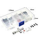 270pcs Screw Bolt Box Repair Tool Kit For 1/10 HSP Useful SCX10 RC Car XZU