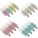 4Pcs Seamless Hair Clips Side Bangs Fix Fringe Barrette Makeup Washing Hairp BX