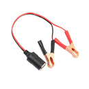 14" Clip-On Car  Lighter Power Socket Adapter W/ Clip Connector 12V