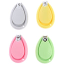 1Pc Baby nail clipper safety cutter toddler infant scissor  random color