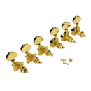 Set of 6 Guitar String Tuning Pegs Tuners Machine Heads 3L + 3R Golden New