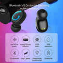 Q67 Tws Bluetooth 5.0 Earphone Bass Stereo Wireless Headphone Hifi Sport Bl