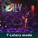 Sound Activated Strobe Disco Light Self-Propelled LED RGB Stage Lamp (EU) A