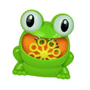 Portable Frog Automatic Bubble Blower Making Machine Camping Picnic Toys