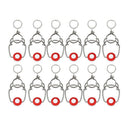 12Pcs Cap Flip Top Stopper Root Beer Bottles Replacement Swing Tops Home Br