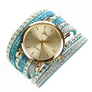 8 Colors Luxury Casua Wristwatch Watch Women Dress Watch Skyblue A