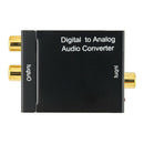 Coaxial or Toslink Digital to Analog Audio Converter Adapter L/R Audio Switching