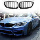 Black Front Kidney Grill Grille For Bmw E92 E93 M3 3 Series Coupe 2006-2010