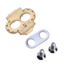 1 Pair MTB Bike Self-Locking Eggbeater Lock Plate Pedal Cleat Cycling Gear