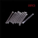 10Pcs 100 mm Pyrex Glass Blowing Tubes 4 Inch Long Thick Wall Test Tube AU  OZ
