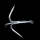 Outdoor Stainless Steel Hook Survival Climbing Claw Carabiner Grappling Rock