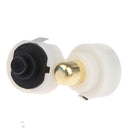 2Pcs 20mm LED Flashlight Push Button Switch ON/ OFF Electric Torch Tail SwiSEAU