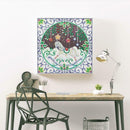 5D DIY Special Shaped Diamond Painting Christmas Rocking Horse Cross Stitch