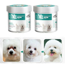 2x Wet Pet Eye Wipes Tear Stain Wipes