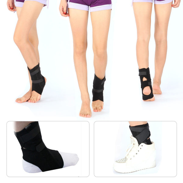 Adjustable Foot Drop Orthotic Correction Ankle Plantar Fasciitis Support Brace