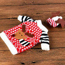 Christmas Santa Hat Wine Bottle Cover Topper Bags Xmas Dinner Table Party Decor