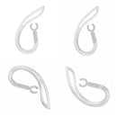 4Pcs Universal Replacement Earhook Earloop Clear For Bluetooth Headset
