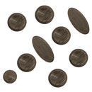 High Quality 9pcs/set Alto Tenor Soprano Saxophone Sax key buttons inlays A