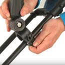 Universal Black Color Adjustable Umbrella Holder For Golf Club Cart Pushchair