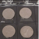 30 Pockets Classic Coin Holders Folder Pages Sheets For Storage Album CollectiME