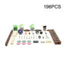 196 Piece Rotary Tool Accessories Kit Grinding Polishing Shank Craft Bits BUY