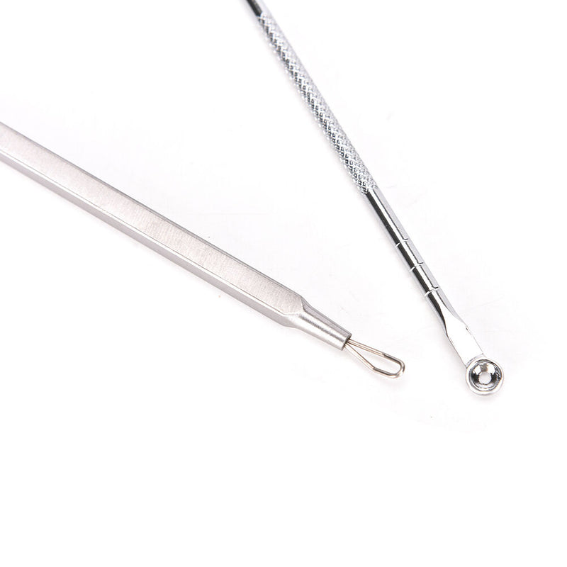 9Pcs Blackhead Acne Comedone Pimple Blemish Extractor Remover Tool Kit Set Po3C