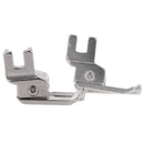 2PCS Right Compensating Presser Feet Top-Stitch for Domesic Sewing Machines