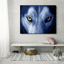 Wolf DIY Digital Painting By Numbers Kit Canvas Oil Wall Art Home Decor