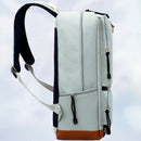 Fashion Solid Color Student Computer Backpack Unisex Waterproof Backpack Me