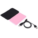 2.5in USB 2.0 SATA Hd Box HDD Hard Drive External Enclosure Case