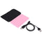 2.5in USB 2.0 SATA Hd Box HDD Hard Drive External Enclosure Case