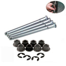 Door Hinge Pins and Pin Bushing Repair Kit for Ford F150 F250 F350 Sleeve  OGU