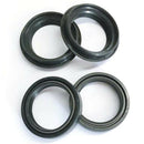 4Pcs Motorcycle Front Fork Damper Oil Seal and Dust Seal Falling ProtectionOZ