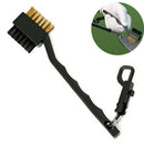 Tool Useful Plastic Double Side Practical Black Accessories Golf Club Brush