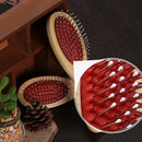 Wood brush, double sided, 6 x 17 cm, Cat / Dog B5B6