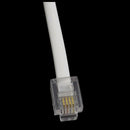 6P4C RJ11 Male to Dual Female Telephone Line Splitter Connector Adapter A5M7