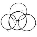 4Pcs Ukulele Uke Strings Strings Musical Instrument Accessory Supplies Black