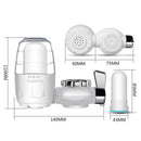 Tap Water Filter, Faucet Filtration System with Ceramic Filter Element, Reduces