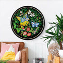 DIY Bird Special Shaped Diamond Painting Mural with Tassel Home Wall Decor