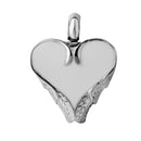 Angel  Heart Keepsake Cremation Ash Holder Urn Pendant for Necklace