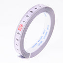 Pack of 2 Durable Miter Saw Track Tape Measure Backing Metric Steel Ruler 5M,