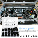 240pcs Mixed Car Auto Clips Push Type Retainers Bumper Fasteners Universal