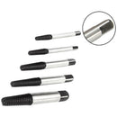 5Pcs/set damaged screw extractor easy out set bolt stud remover tools kit FT